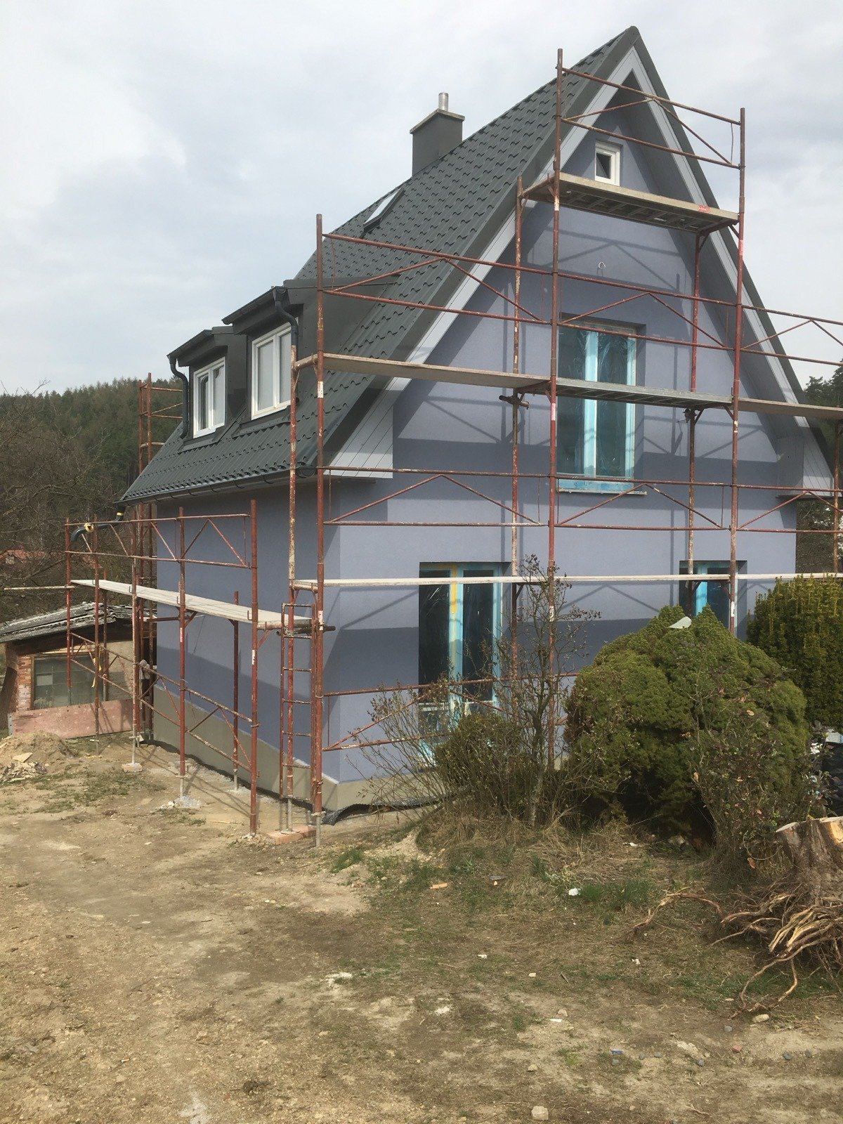 Zateplování rodinného domu – realizace